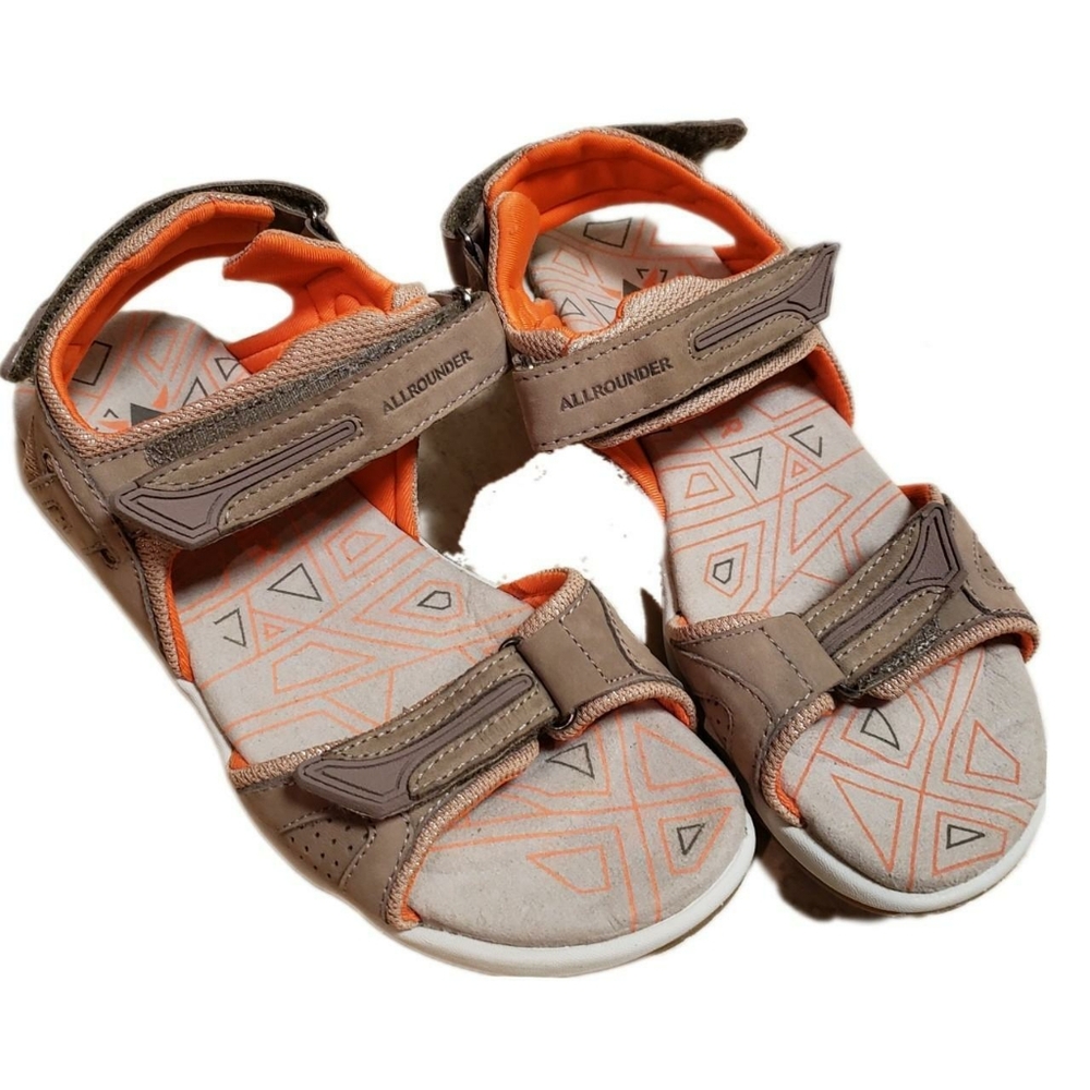 Granola Hiking Allrounder Sandals Tan Orange